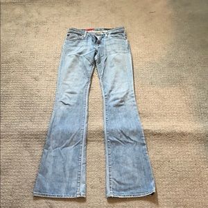 AG by Adriano goldschmied low rise flare jean